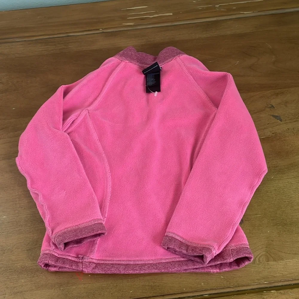 The North Face Kids Pink Fleece Pullover Size XS